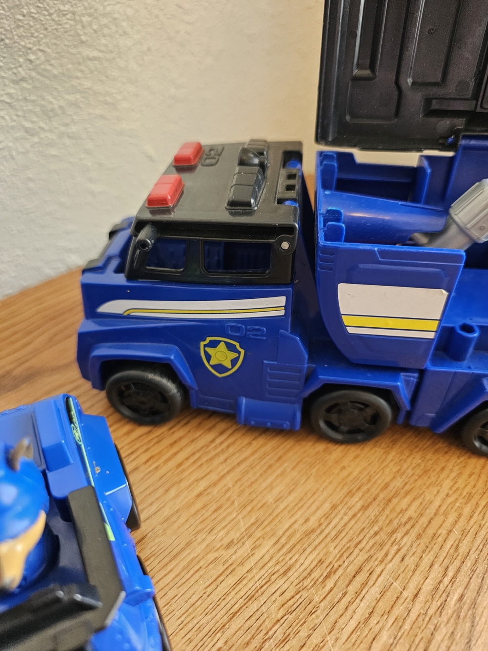 Paw Patrol Chase Lot Figure & Vehicles Police Rescue Blue Pup 4 Piece - Picture 11 of 13